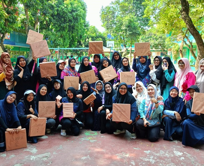 Para Juara Voli Putri