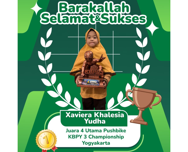 Xavierra Khaleysia Yudha - Push Bike